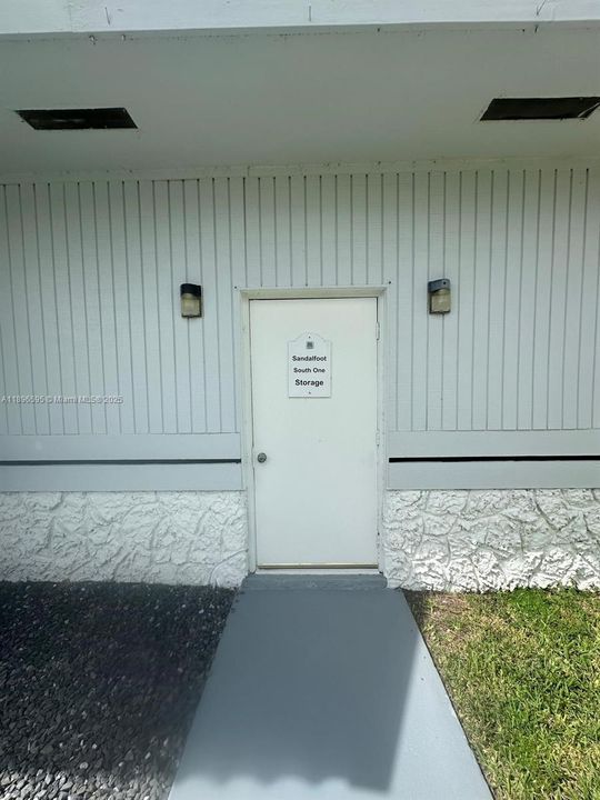 Next to the clubhouse