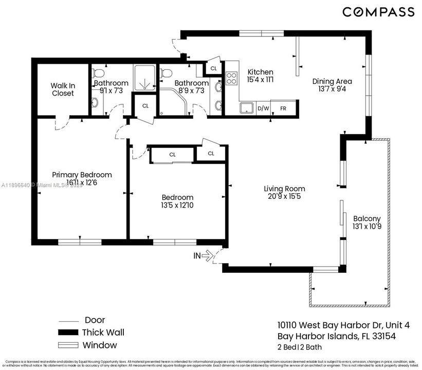 Под контрактом: $865,000 (2 спален, 2 ванн, 1300 Квадратных фут)