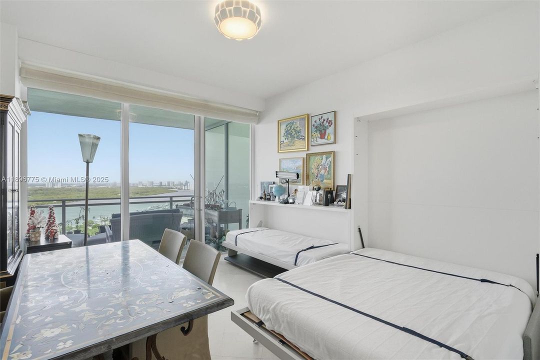 Built in Murphy beds