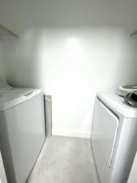 NEW WASHER& DRYER IN THE UNIT
