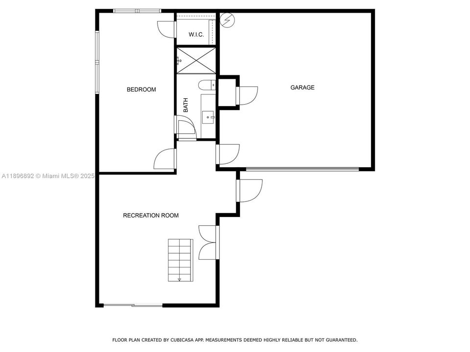 Ground Level / 1 bedroom