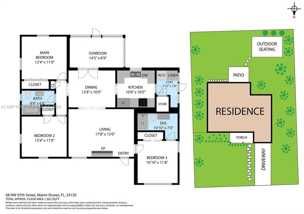 Recently Sold: $1,100,000 (3 beds, 2 baths, 1439 Square Feet)