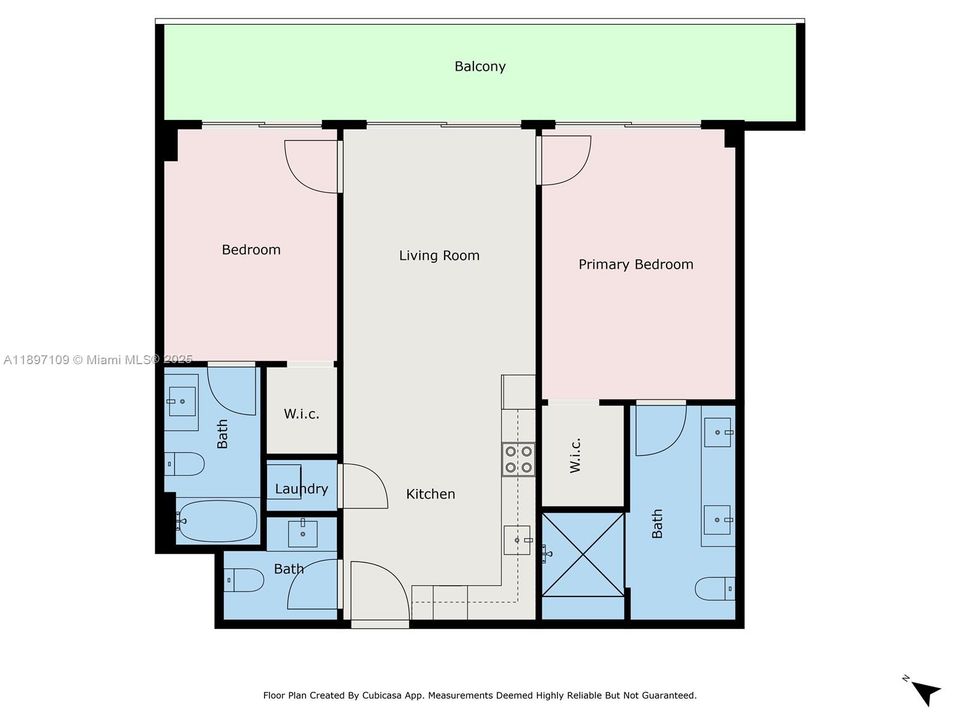 En Venta: $2,499,999 (2 camas, 2 baños, 1045 Pies cuadrados)