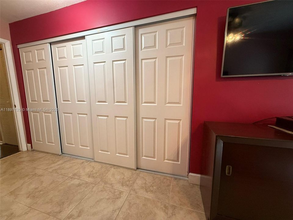 11 foot roomy primary closet