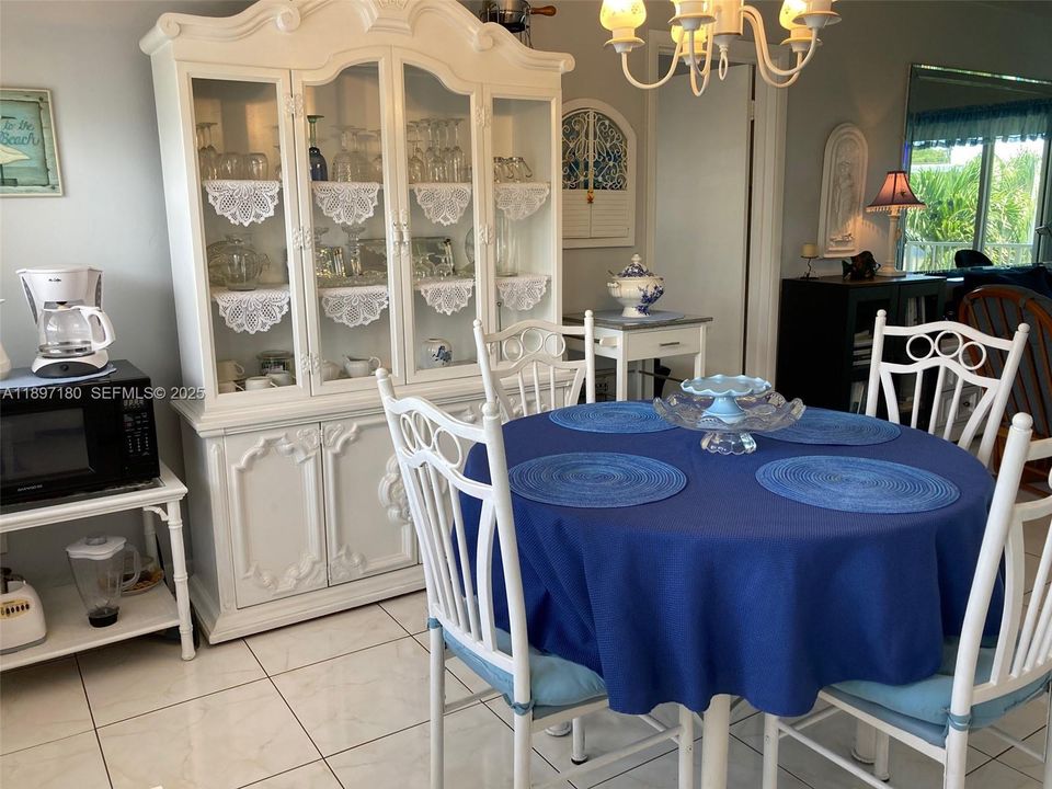 Kitchen Open to Dining Area
