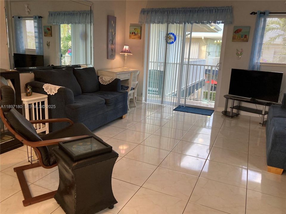 Living Room open plan to Dining Area