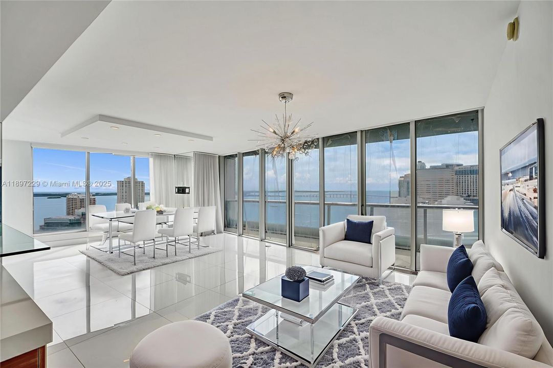 GORGEOUS VIEWS FROM YOUR BALCONY, LIVING & DINING ROOMS!