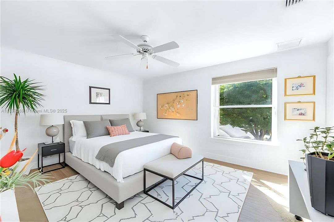 Staged Guest second floor Bedroom