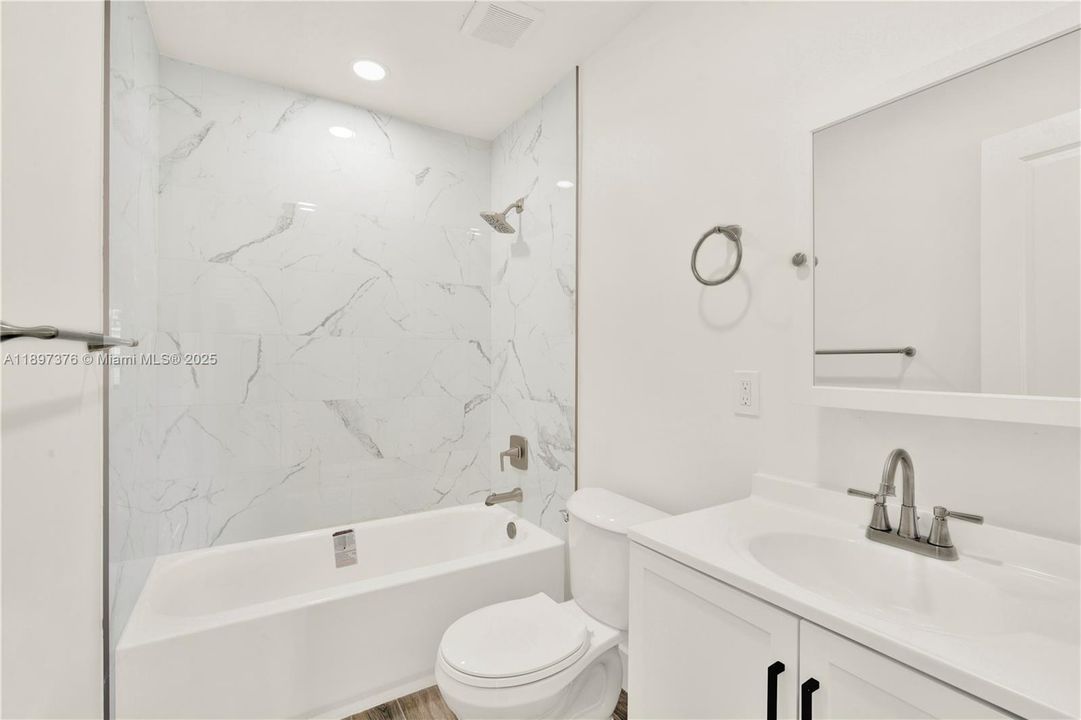 hallway bathroom remodeled