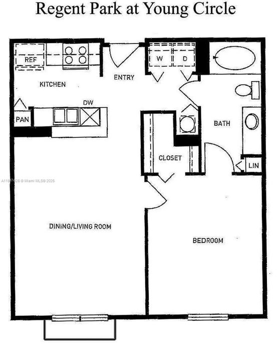 For Rent: $2,000 (1 beds, 1 baths, 736 Square Feet)