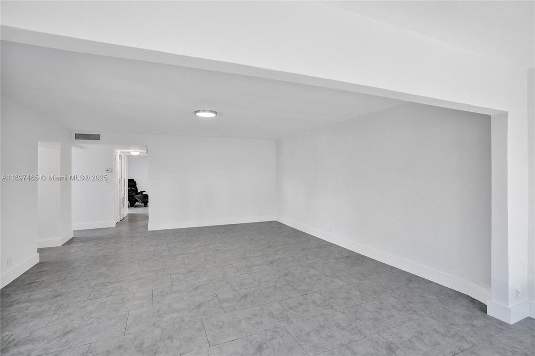 Living/Dining huge area for entertaining!