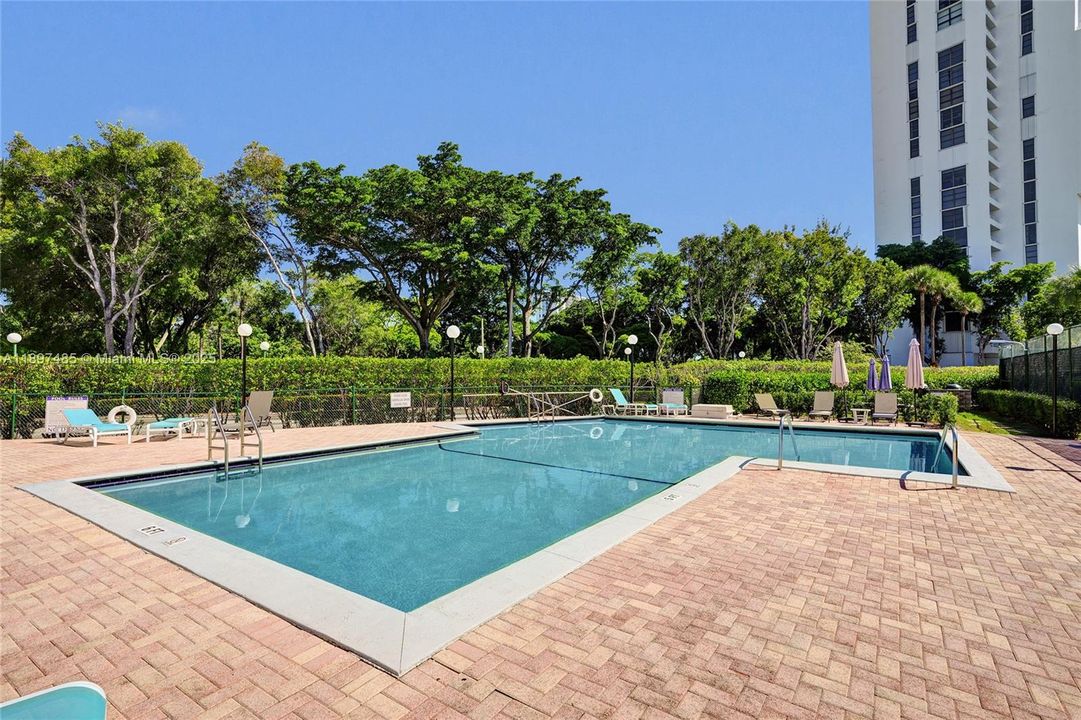 Heated pool only for the townhome community