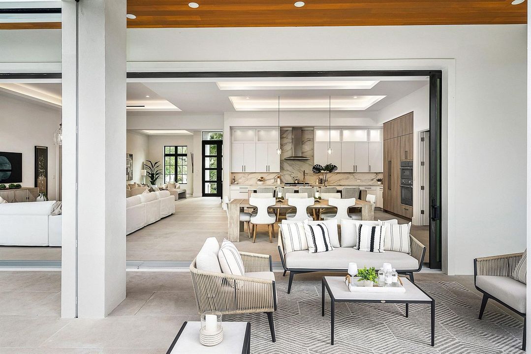 Expanded living with retractable sliders