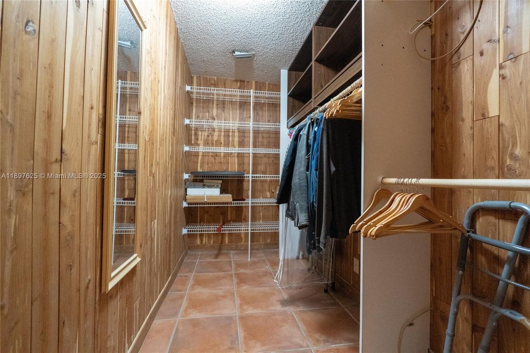 Primary Walk In Closet