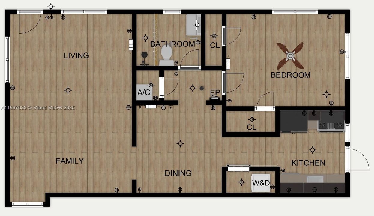 For Sale: $310,000 (1 beds, 1 baths, 740 Square Feet)