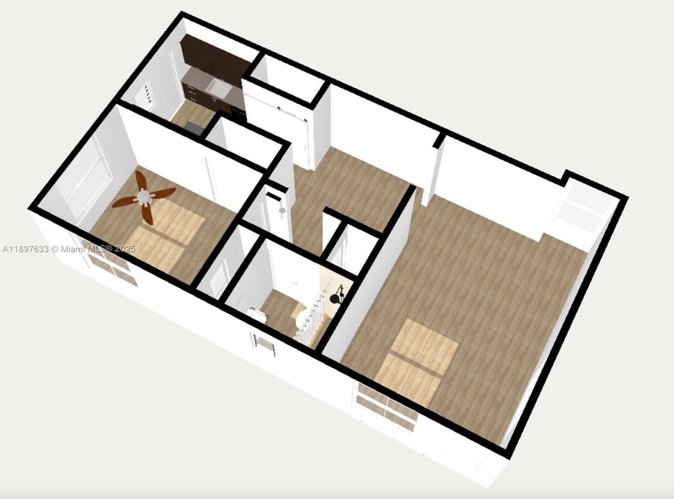 For Sale: $310,000 (1 beds, 1 baths, 740 Square Feet)