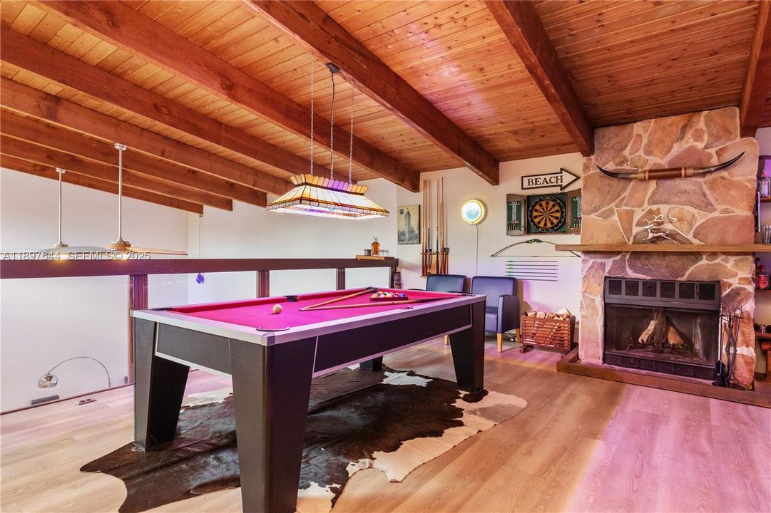 Located on the 2nd floor , has a bathroom