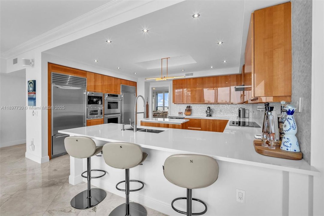 Eat in kitchen with snack bar