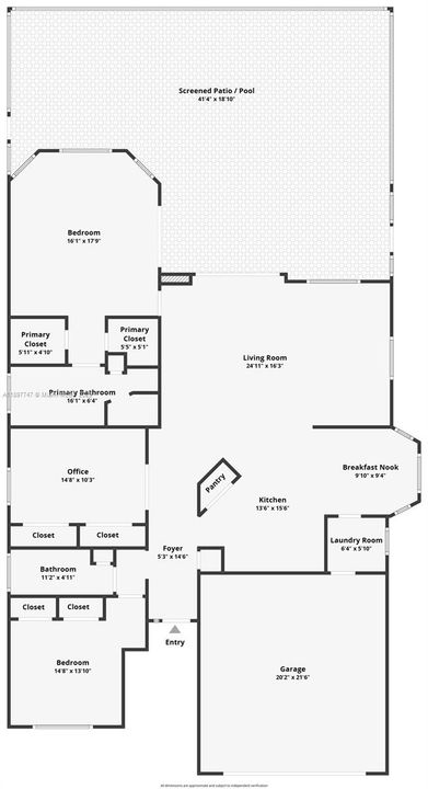 For Rent: $4,295 (3 beds, 2 baths, 1825 Square Feet)