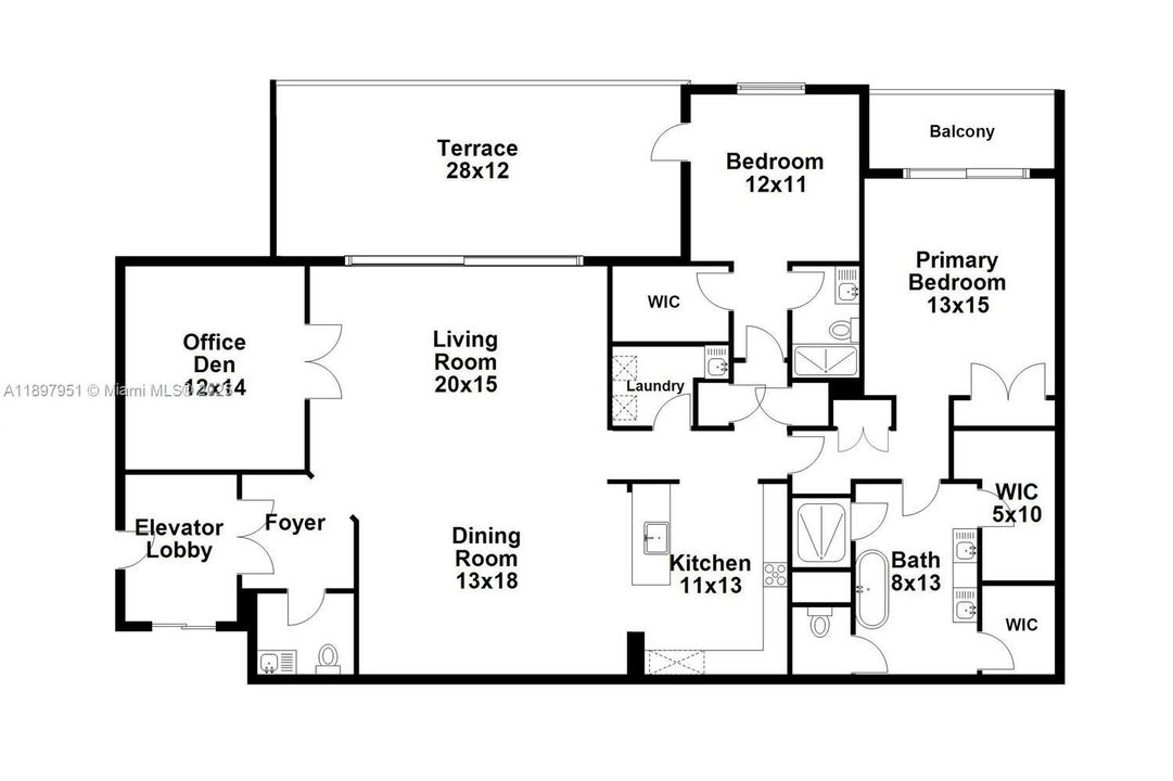 For Sale: $1,650,000 (2 beds, 2 baths, 1972 Square Feet)