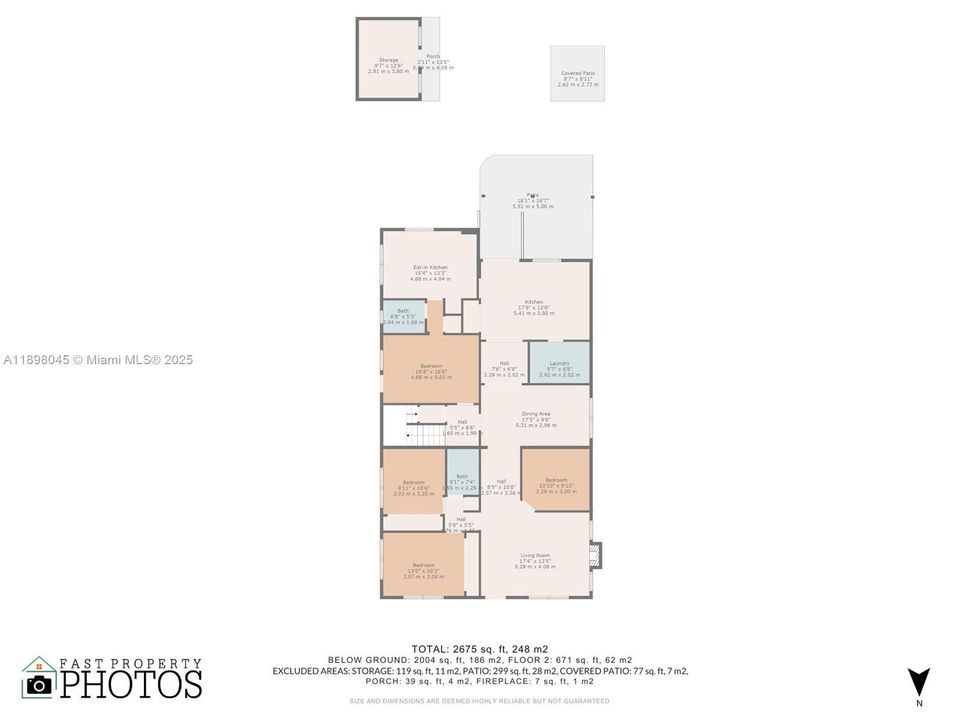 На продажу: $850,000 (4 спален, 3 ванн, 2675 Квадратных фут)