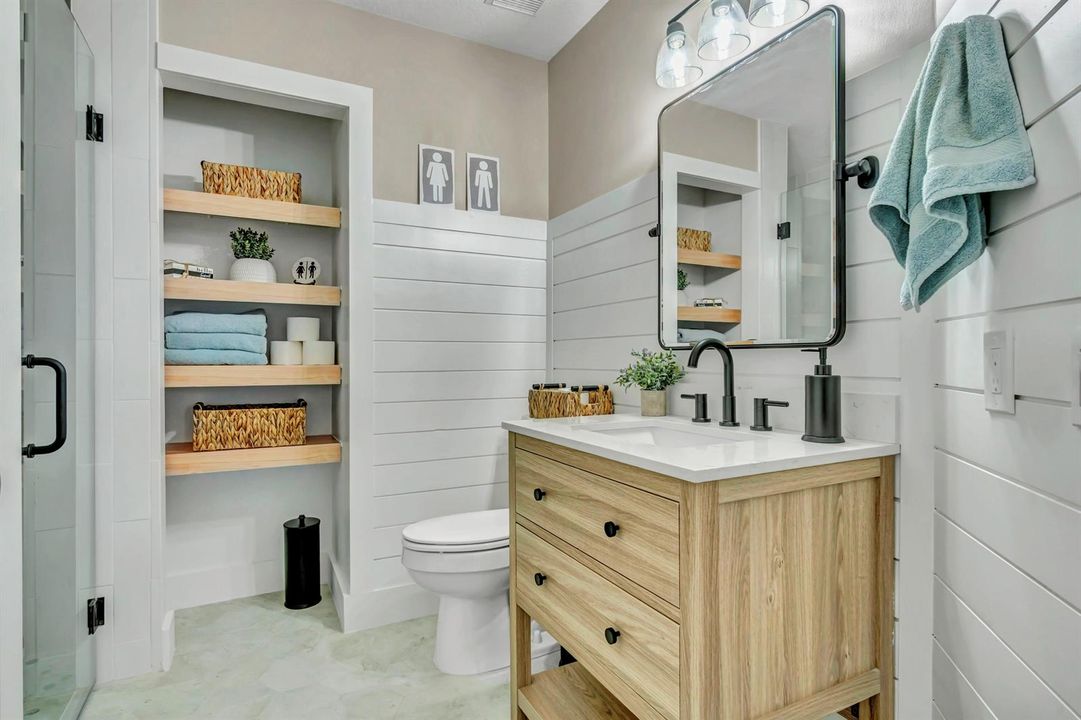 Hallway Bathroom