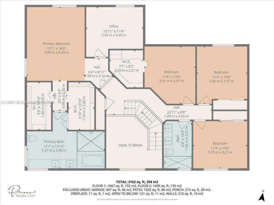 Active With Contract: $1,435,000 (5 beds, 3 baths, 3416 Square Feet)