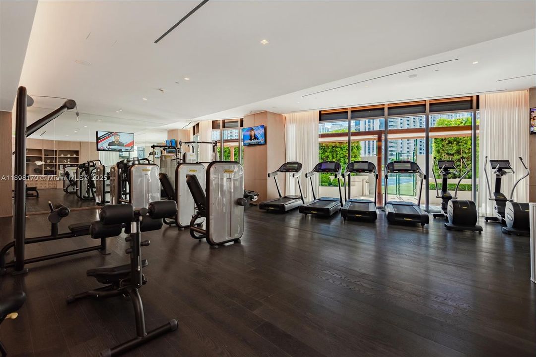 Fitness room