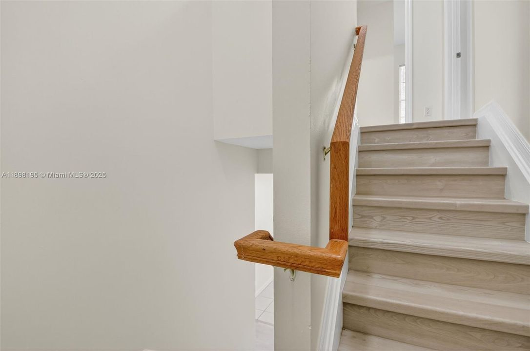 Laminate Stairs to up & down