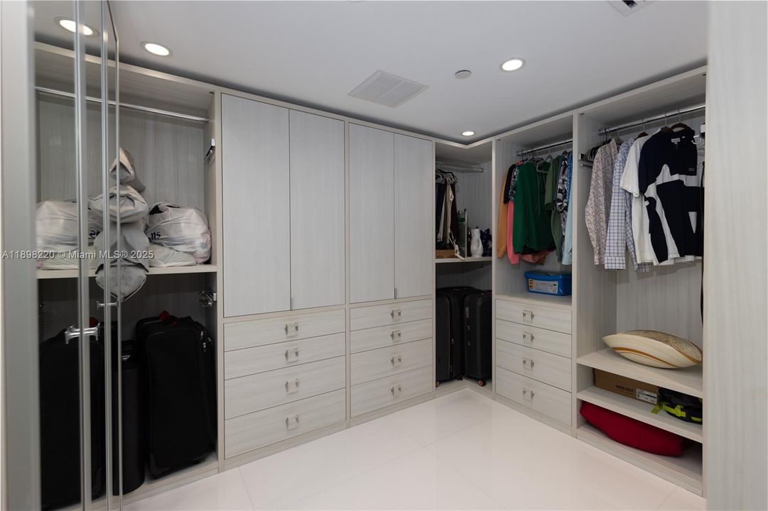master Closet for Primary Bedroom