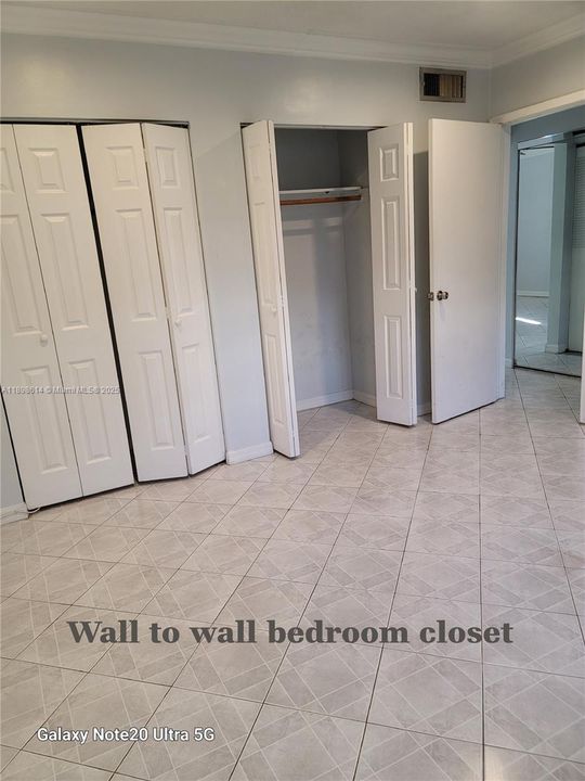 WALL TO WALL CLOSETS