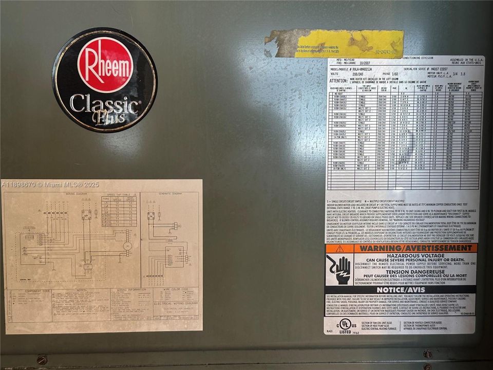 Rheem Central AC