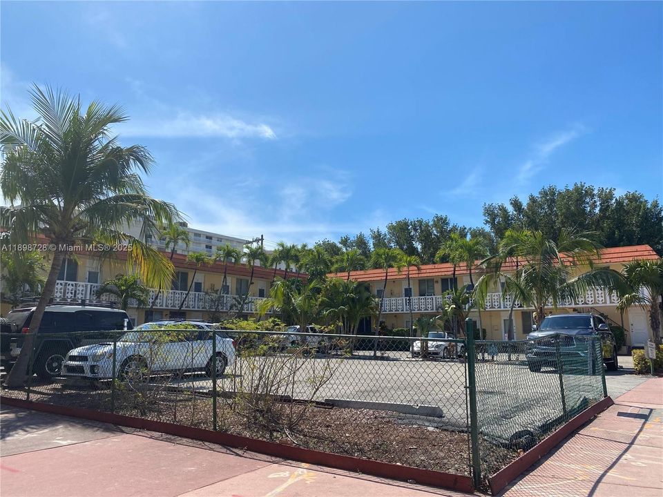 Building is in the corner of Collins Ave and Fifth Street. South Beach.
