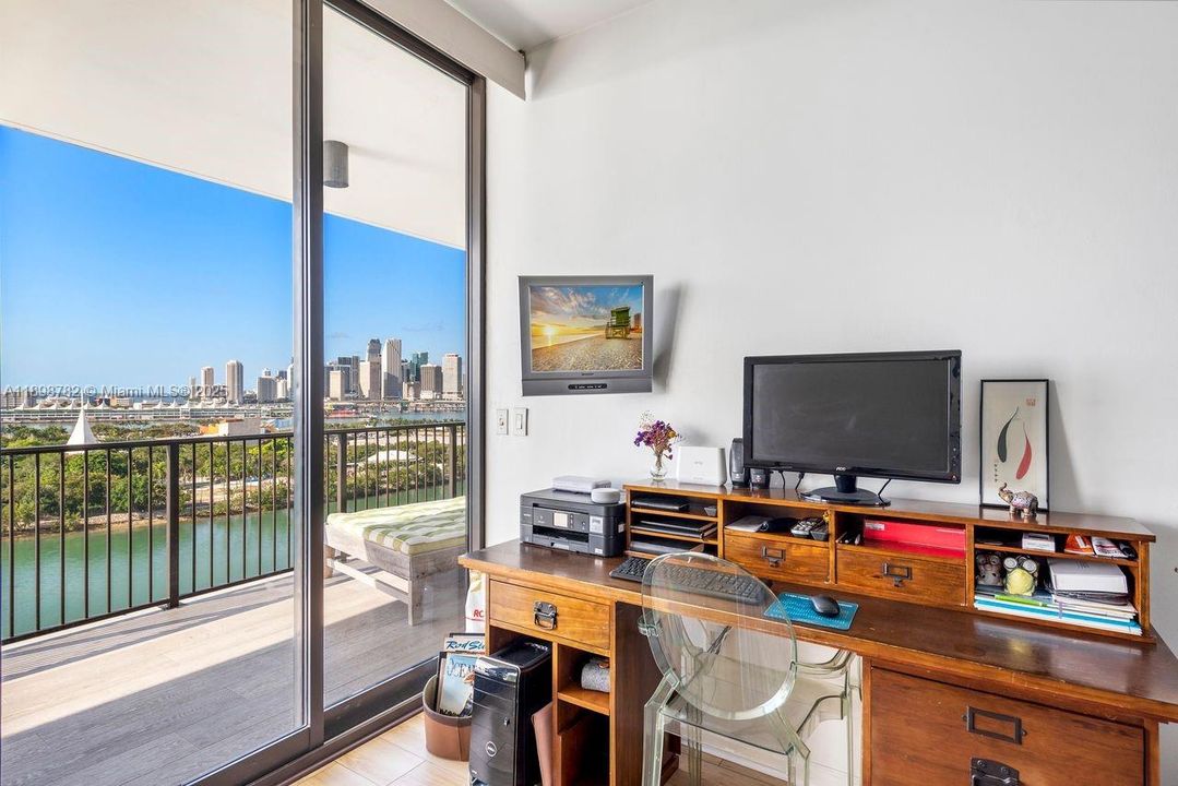 Guest / Office Sliding door to balcony & breathtaking views