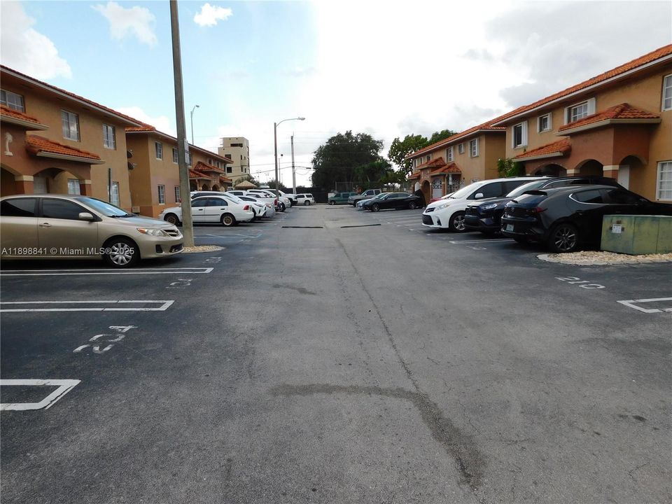 entrance to the small complex community