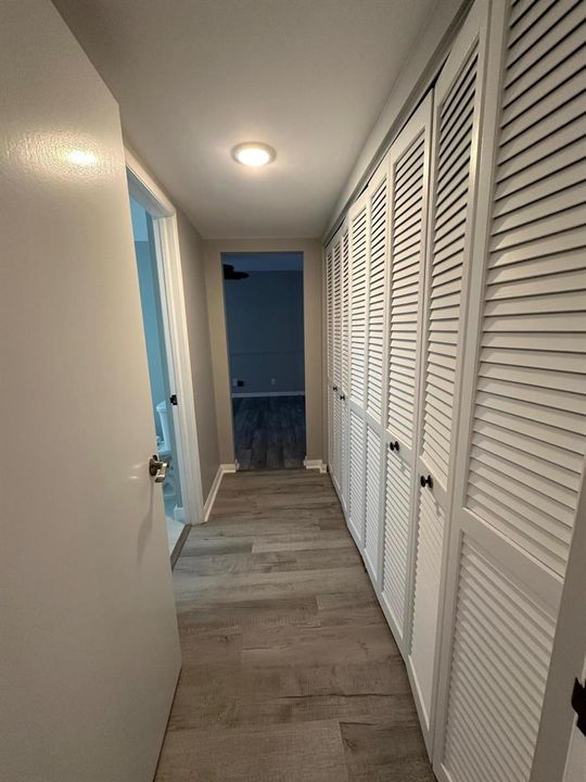 2nd bedroom lots of closet space