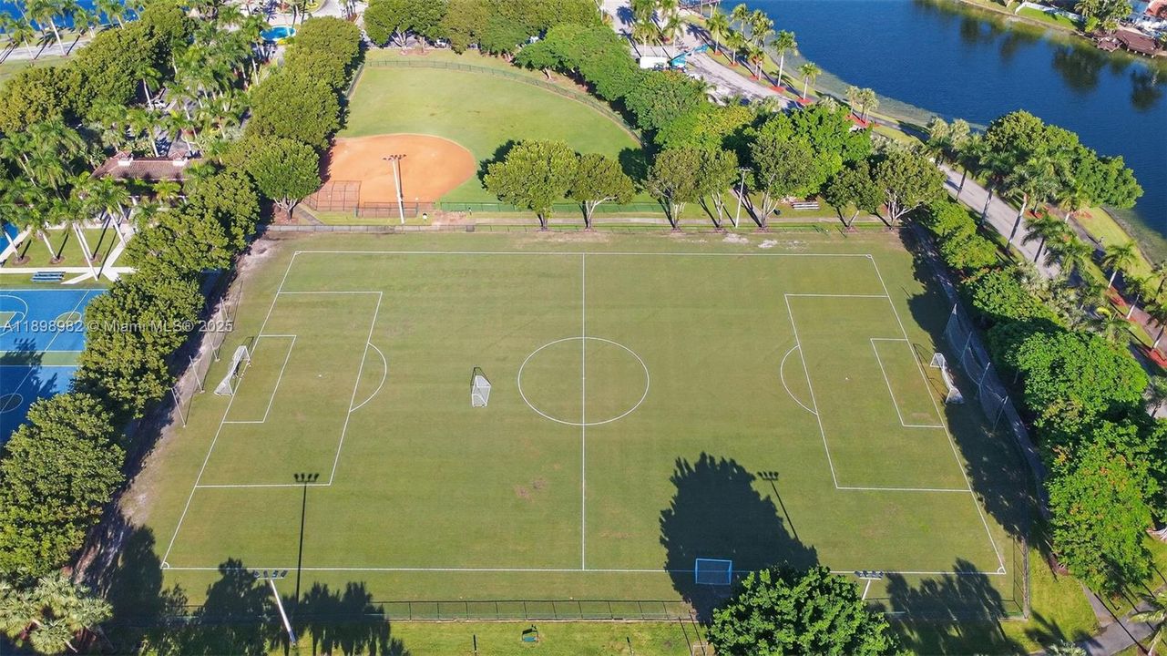soccer field