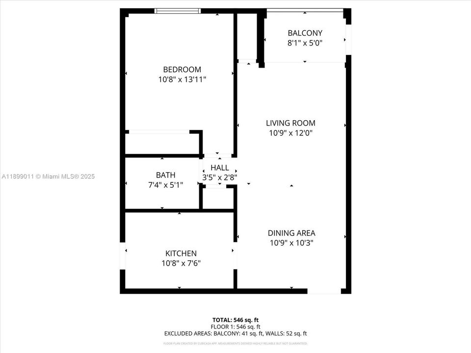 Active With Contract: $2,600 (1 beds, 1 baths, 679 Square Feet)