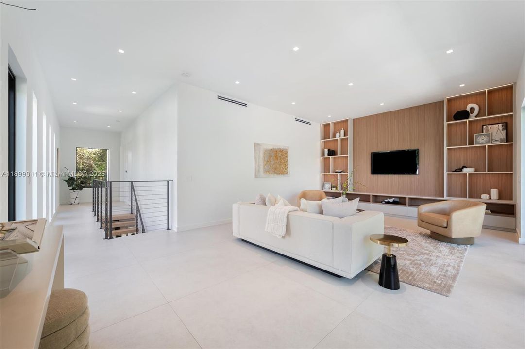 Upstairs living room