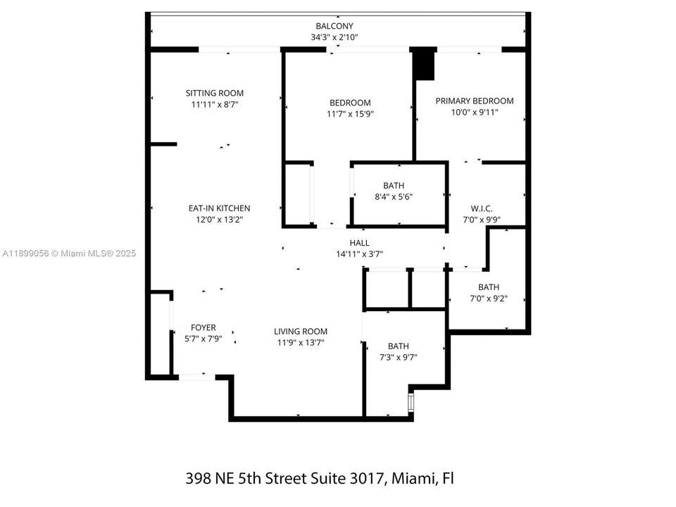 For Rent: $7,190 (2 beds, 3 baths, 1043 Square Feet)