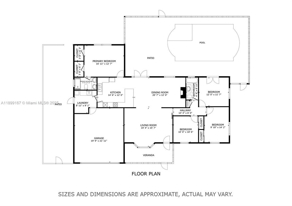 Под контрактом: $585,000 (4 спален, 2 ванн, 1603 Квадратных фут)