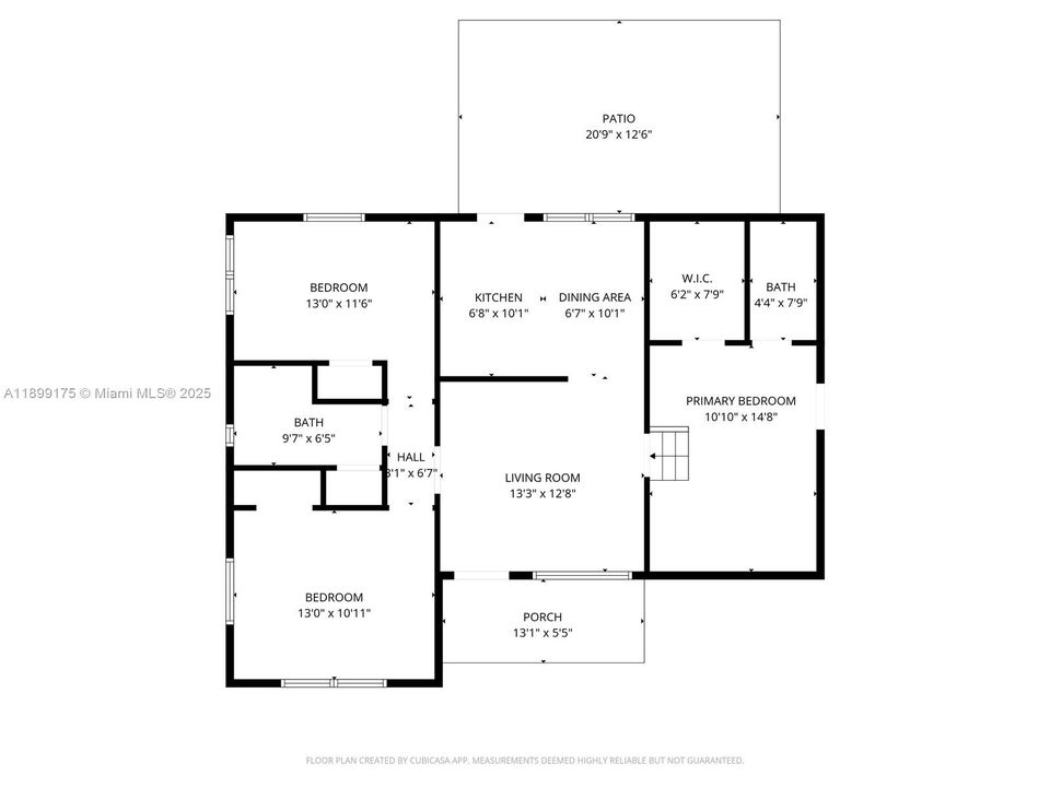 На продажу: $549,000 (3 спален, 2 ванн, 830 Квадратных фут)