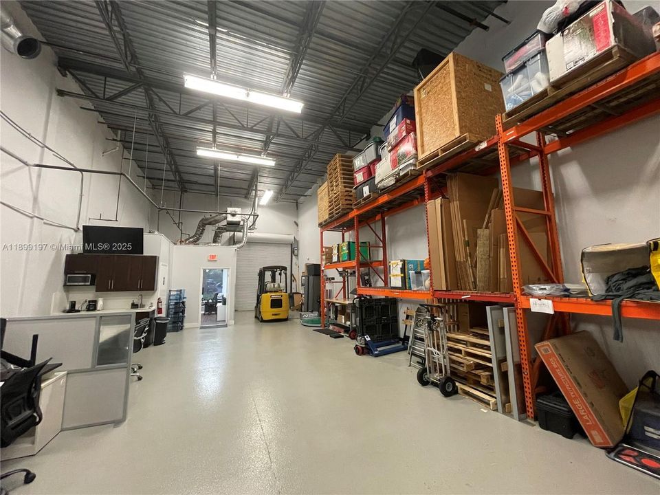 warehouse space.