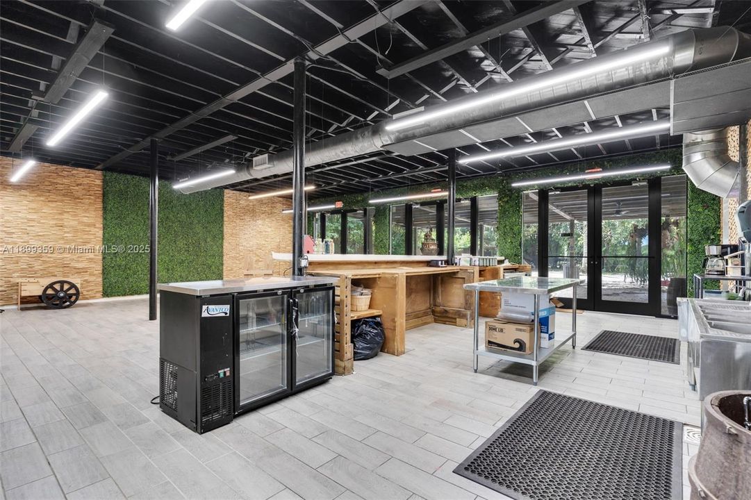 COUNTER AREA W/ EQUIPMENT