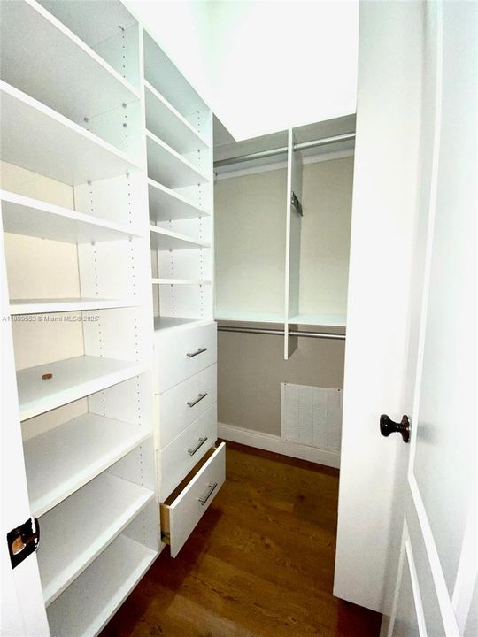 Primary Walk-in Closet