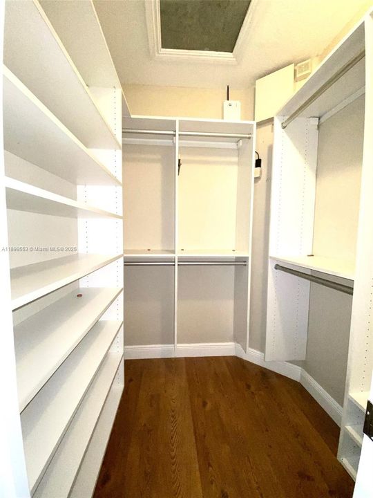 Primary Walk-in Closet