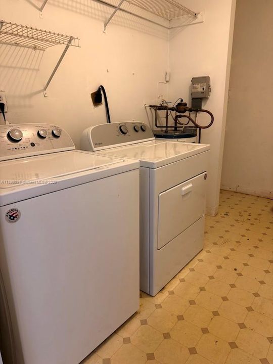 Inside the apartment