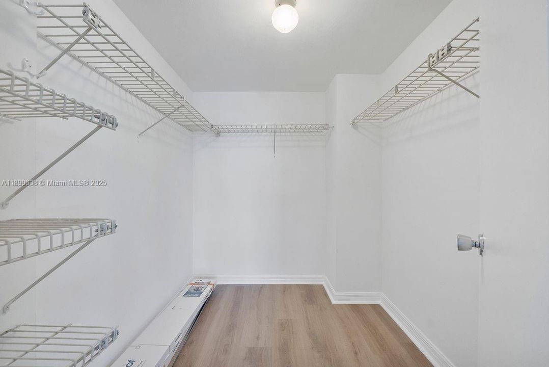 Primary Walk In Closet