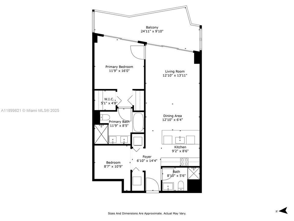 Recently Rented: $4,250 (1 beds, 1 baths, 977 Square Feet)