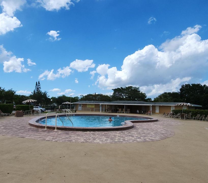 Enjoy the heated Kent pool